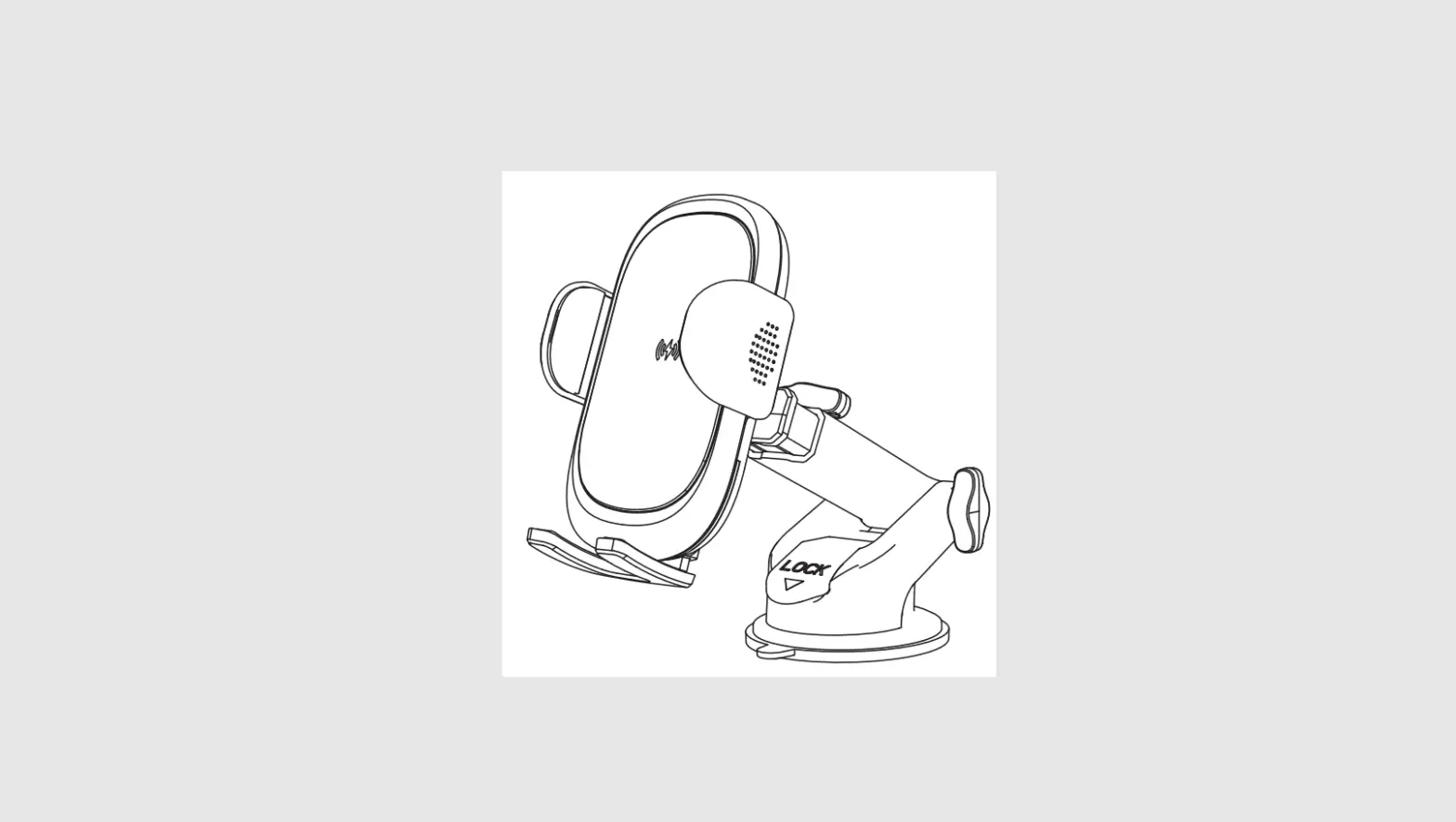 Icheckey W6 Wireless Car Mount Charger User Manual