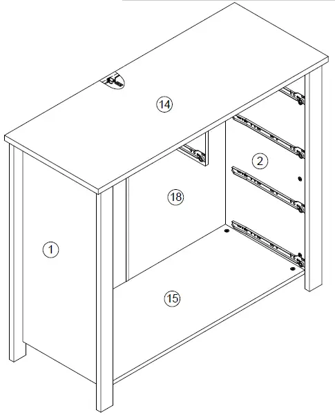 Welltime-LKZ 41164-Bathroom-Cabinet-22
