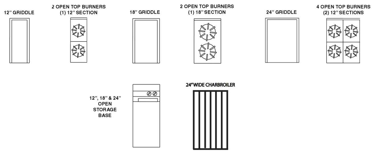 VULCAN VGM24 V Series HDR Gas Ranges - EXPANDO RANGES