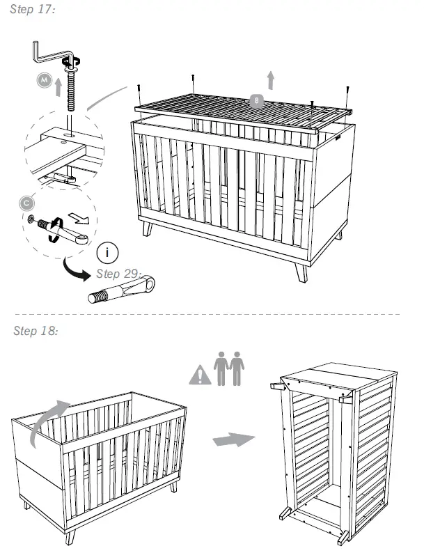 Silver Cross 1129917 St Ives Cot Bed fig (11)
