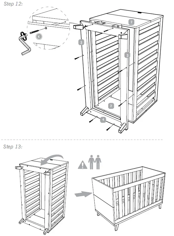 Silver Cross 1129917 St Ives Cot Bed fig (8)