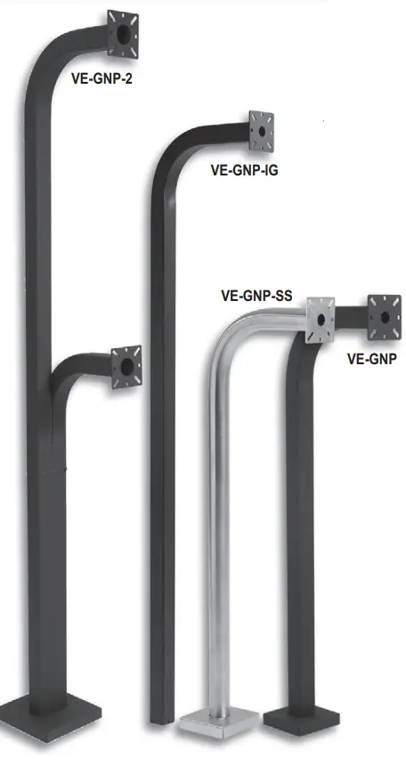 VIKING ELECTRONICS K-1900-6-IP VoIP Auto Dialling Panel Phone - fig