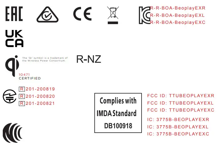 BANG OLUFSEN 1240601 Beoplay EX Wireless Earbud - Icon