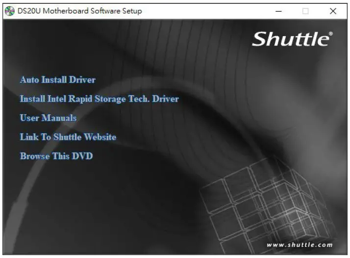 Shuttle DS20U Series Fanless Slim PC-1