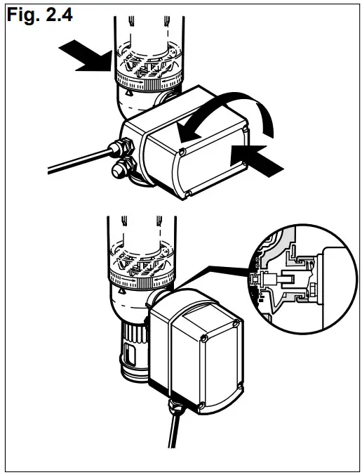 resideo Z74A Braukmann - automatic reverse