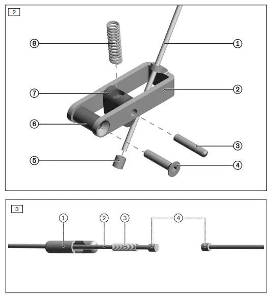 ottobock 17B95 17B96 Knee Joint Modular - Fig 1