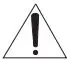 YAMAHA NS-SW700 Subwoofer Owner’s Manual - Warning or Caution icon