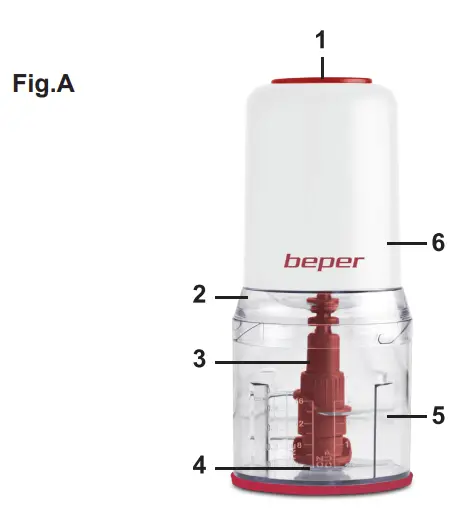 beper-BP-552-Chopper-with-Double-Blades-FIG1
