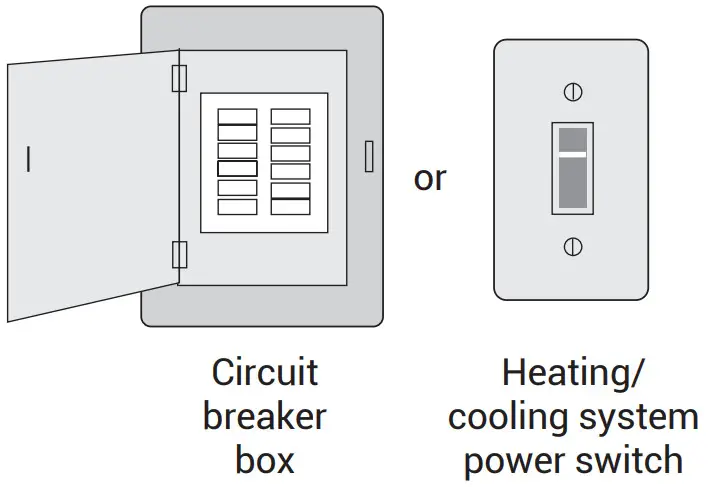 resideo RTH8500WF Wi-Fi Touchscreen - Circui2t