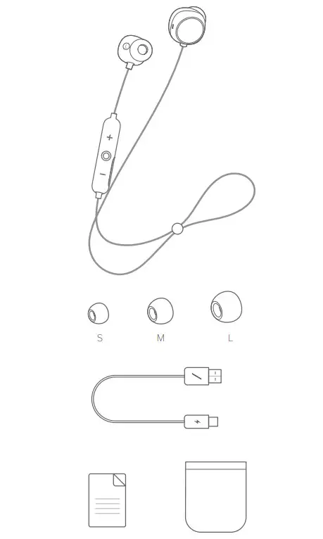 harman kardon FLY BT Bluetooth In Ear Headphones - Figure 1