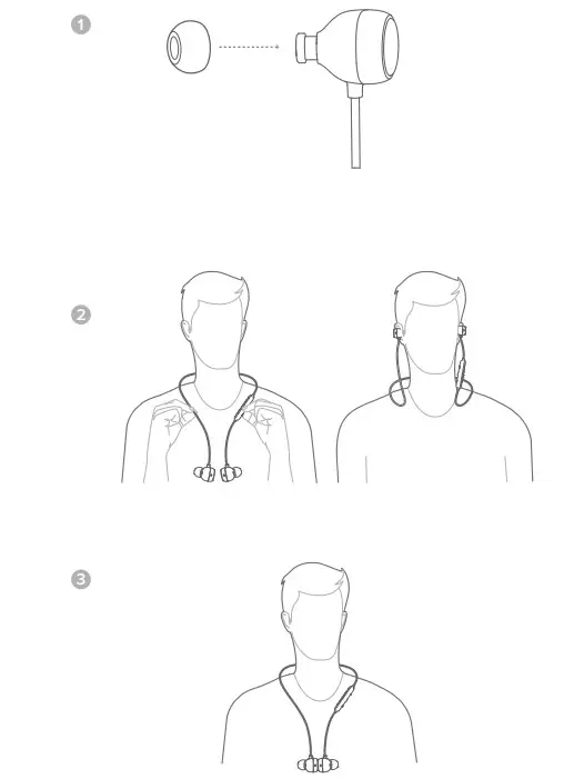 harman kardon FLY BT Bluetooth In Ear Headphones - Figure 2