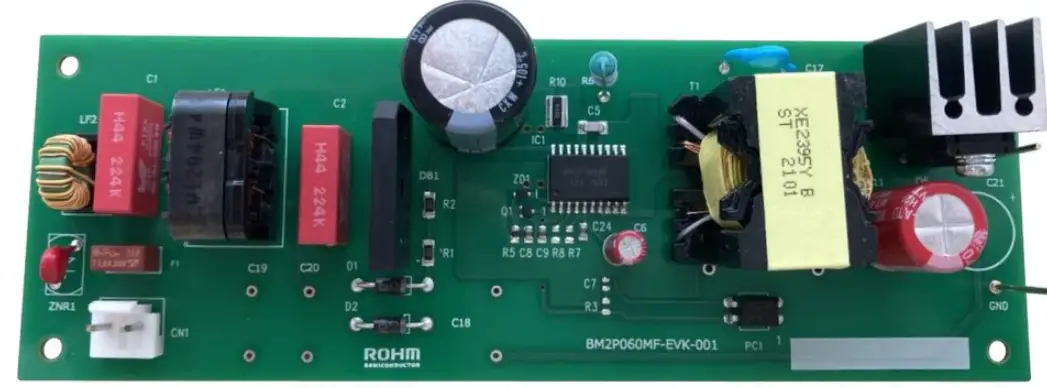 ROHM-BM2P060MF-EVK-001-Isolation-Fly-Back-Converter-PWM-Method-Output-40W-24V-Evaluation-Board-PRODUCT