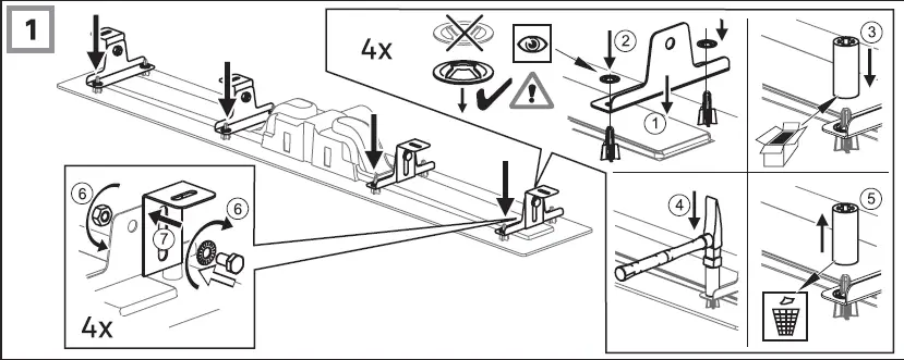 RAVAK ZEBRA 85-0Plastic-Shower-Channel-FIG-5