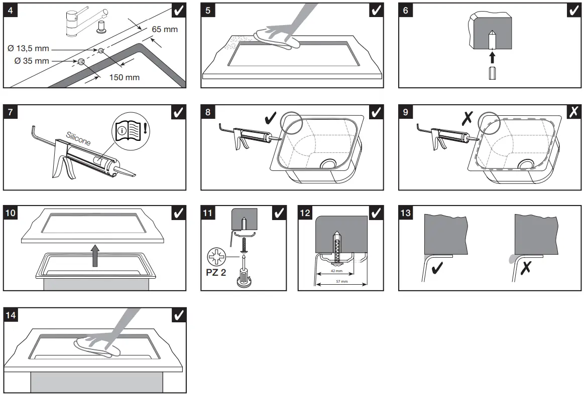 Dimensions and Assembly Continued