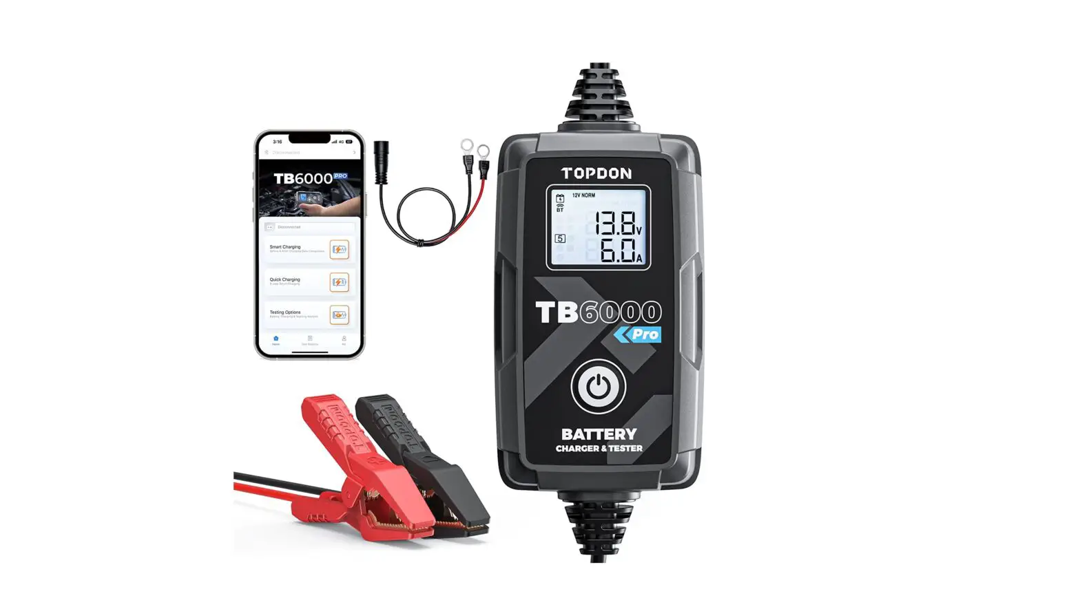 Topdon Tb6000pro Battery Tester And Battery Charger User Manual