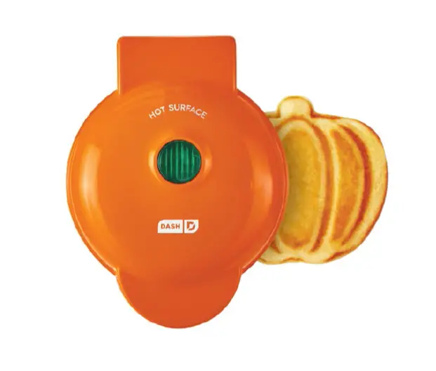 Dash Pumpkin Mini Maker Waffle Dmwp001 User Manual