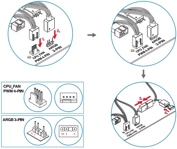 ENDORFY EY3A010 Fortis 5 ARGB CPU Cooler-FIG2