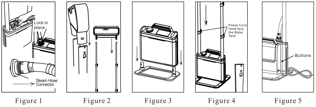 FARBERWARE FGSB1500W Professional Garment Steamer with Stand - fig 5