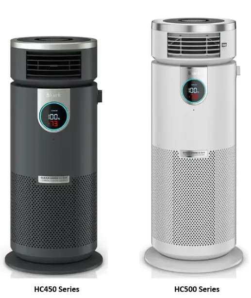 Shark HC500/HC450 Series Air Purifier 3-in-1 with True HEPA