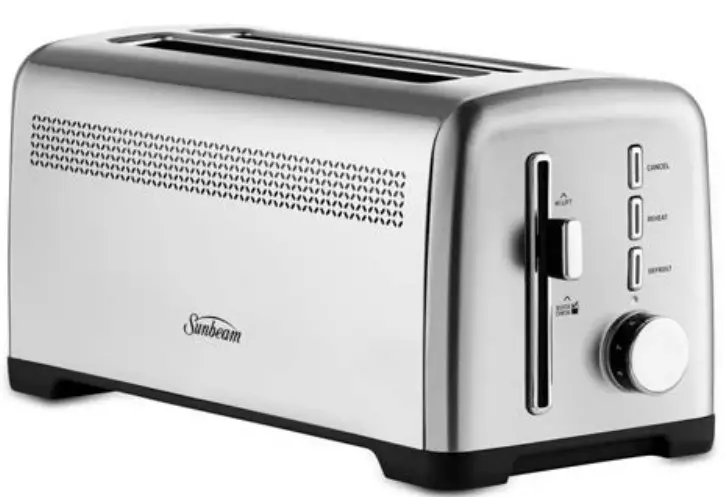 Sunbeam TAM1003 Fresh Start 4 Slice Toaster