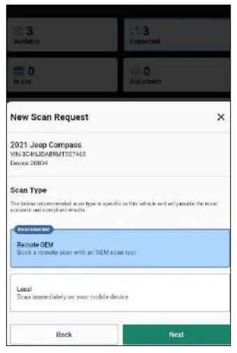 Requesting a Calibration