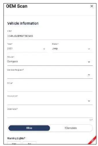 Service request type