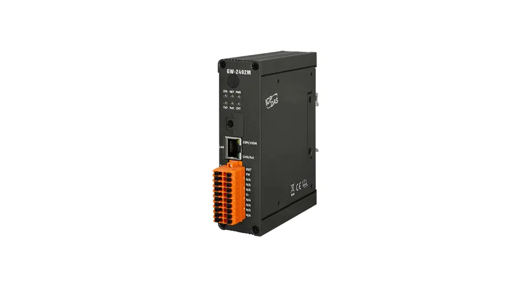 Icp Das Gw-2492m Bacnet Ip To Modbus Rtu Gateway User Guide Icp Das Gw-2492m Bacnet Ip To Modbus Rtu Gateway User Guide