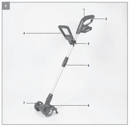 Einhell-GC-CC-18 Li-Cordless-Paving-Scraper-Instruction-FIG-1