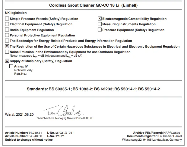 Einhell-GC-CC-18 Li-Cordless-Paving-Scraper-Instruction-FIG-20