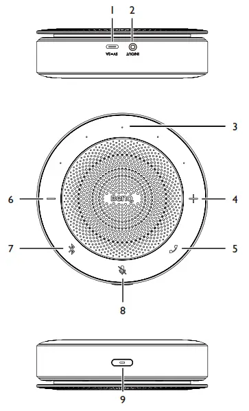 BenQ VM01 Speakerphone - fig 1