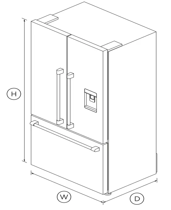 FISHER-PAYKEL-RF201ACUSX1-N-Freestanding-French-Door-Refrigerator-Freezer-FIG-1