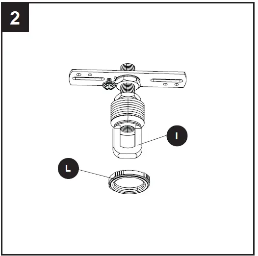 PROJECT SOURCE 42655 3-Light Chandelier 07