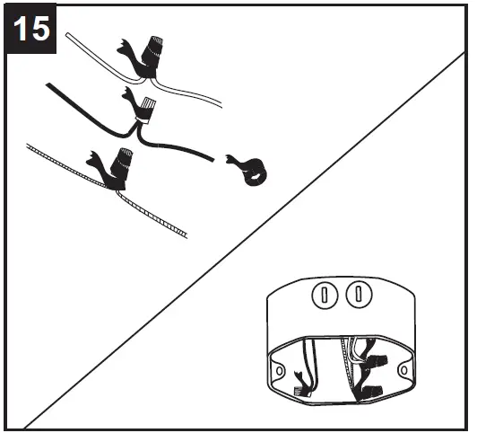 PROJECT SOURCE 42655 3-Light Chandelier 20