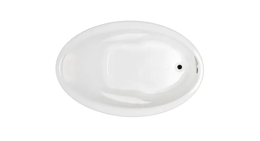 Laurel Mountain 4272eta528 Everson 2 42-in W X 72-in L Biscuit Acrylic Oval Reversible Drain Drop-in Air Bat Instruction Manual