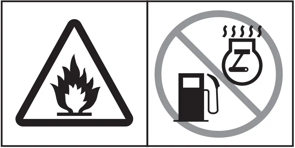 Engine Warning Decal