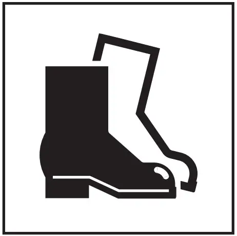 Wear Protective Footwear