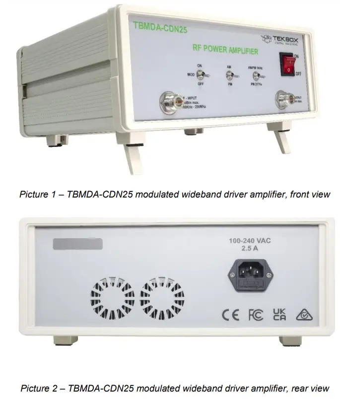 TEKBOX-TBMDA-CDN25-Modulated-Wideband-Power-Amplifier- (1)
