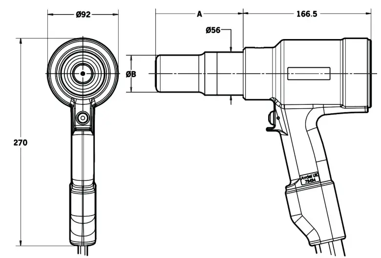 STANLEY AV 30 Hydro Electric Power Tool - fig