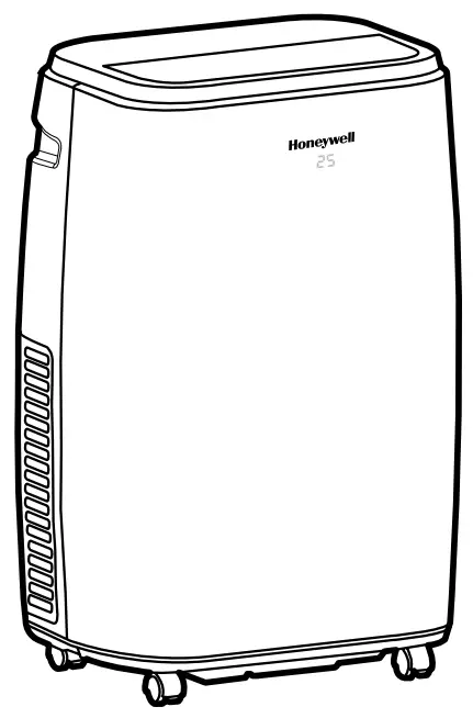 Honeywell HT09CESAWK 9000 BTU Portable Air Conditioner