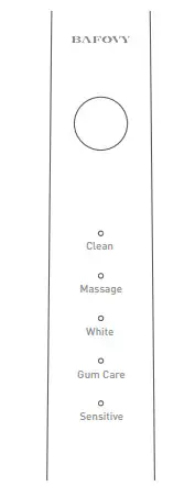 BAFOVY BF-ET03 Electric Toothbrush - Figure 2