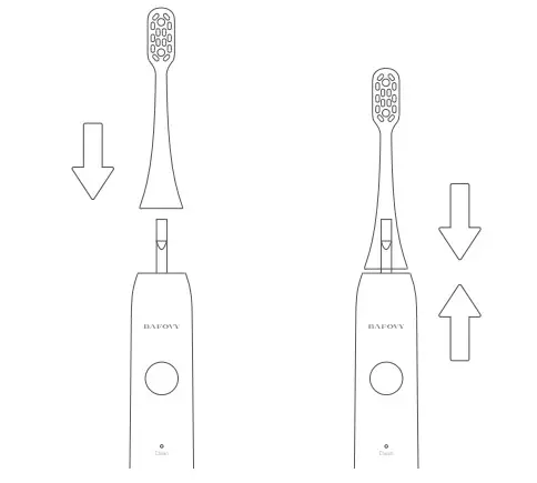 BAFOVY BF-ET03 Electric Toothbrush - Figure 3