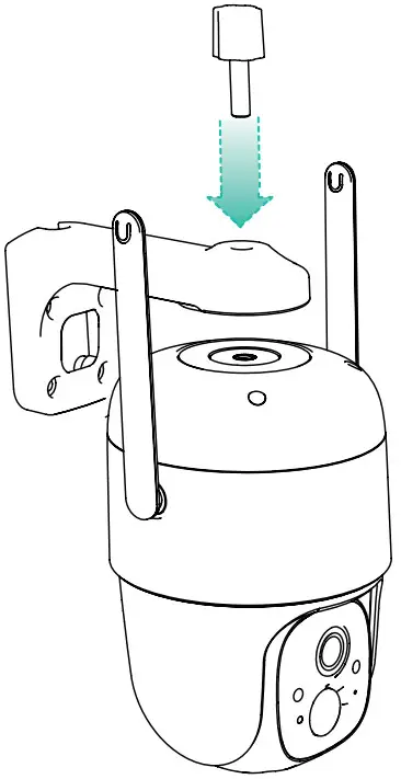 G-Homa 2AUDF CQ12X Smart PTZ Battery Camera - Figure 12