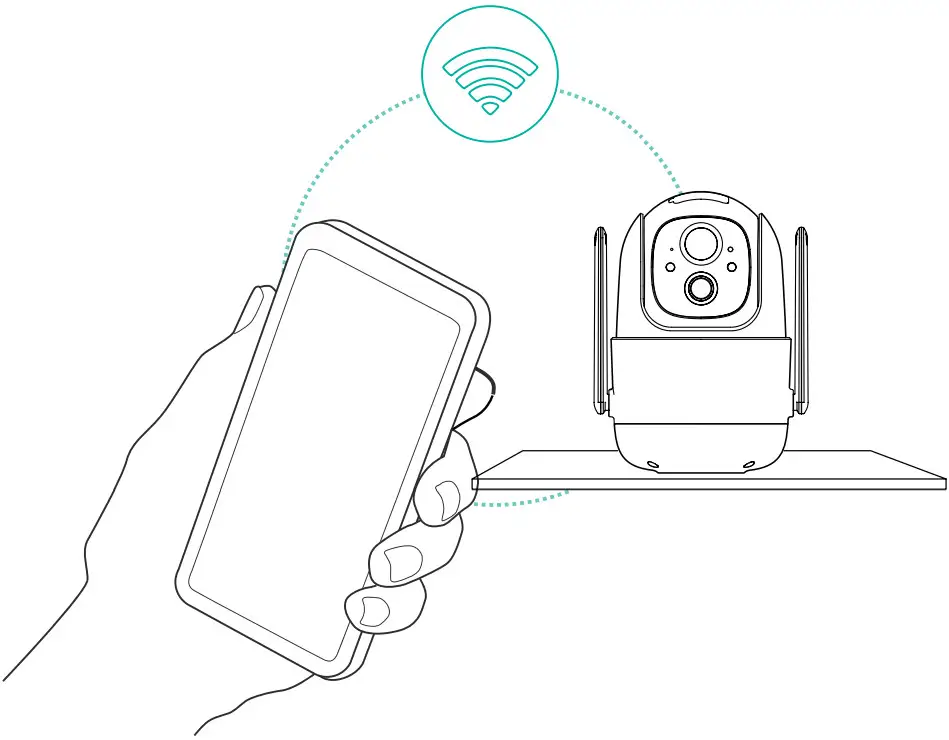 G-Homa 2AUDF CQ12X Smart PTZ Battery Camera - Figure 3