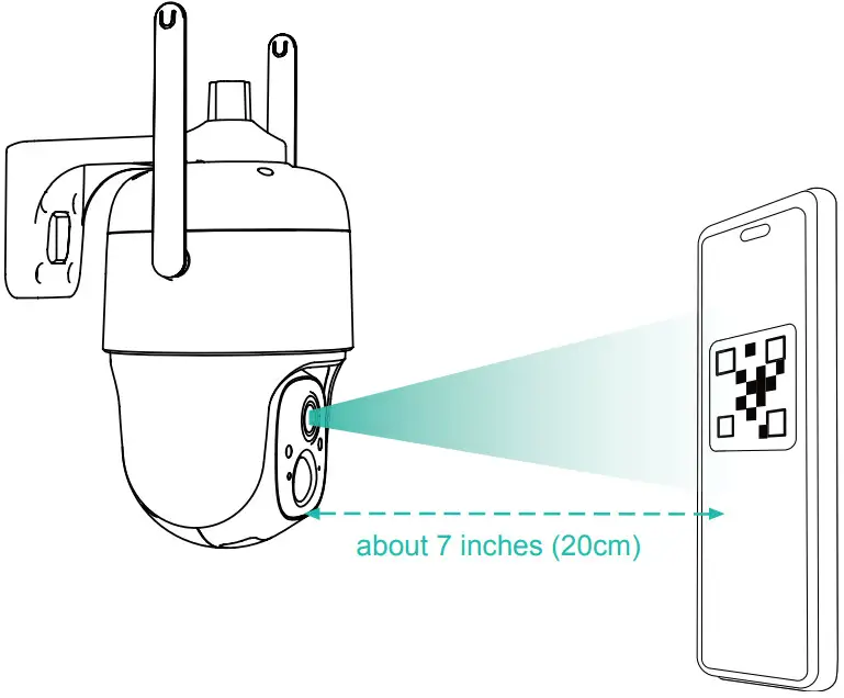 G-Homa 2AUDF CQ12X Smart PTZ Battery Camera - Figure 7