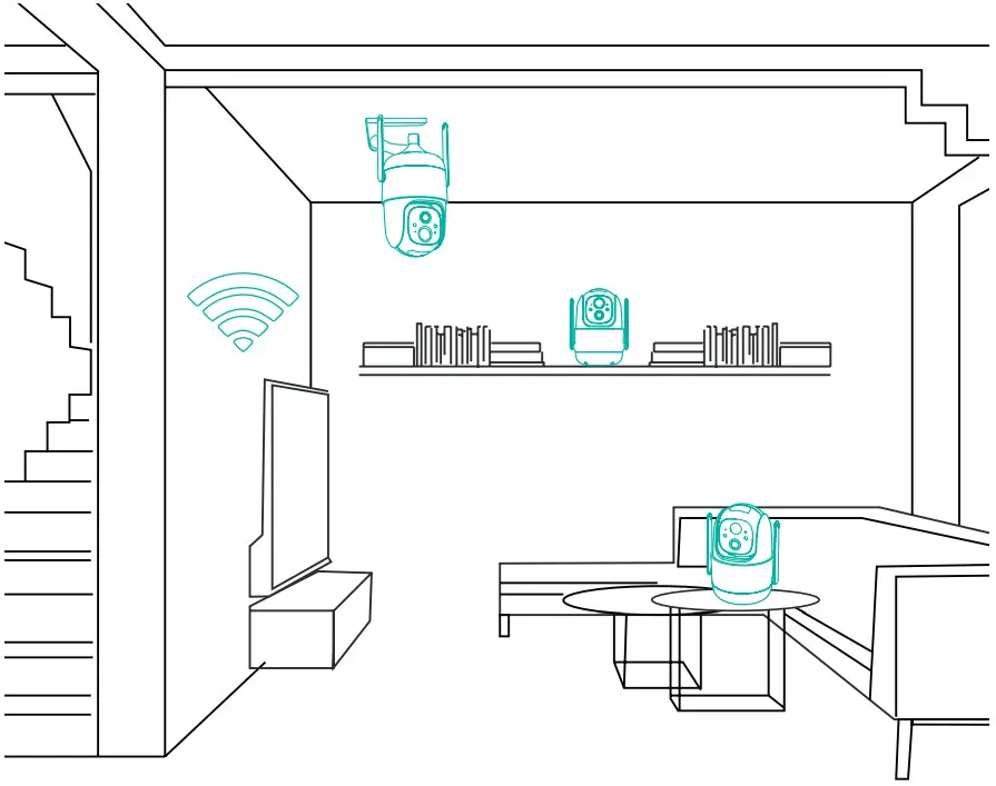 G-Homa 2AUDF CQ12X Smart PTZ Battery Camera - Figure 9