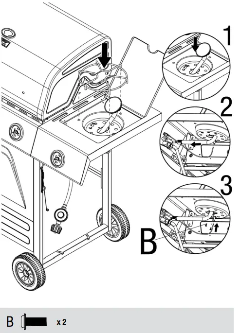 BACKYARD GRILL GBC1646WRBD C Outdoor LP Gas Barbecue Grill-fig15