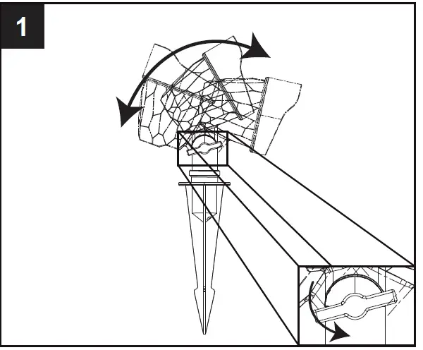 Harbor Breeze ZDL1108-LED13K8030 LED Flood Light 4