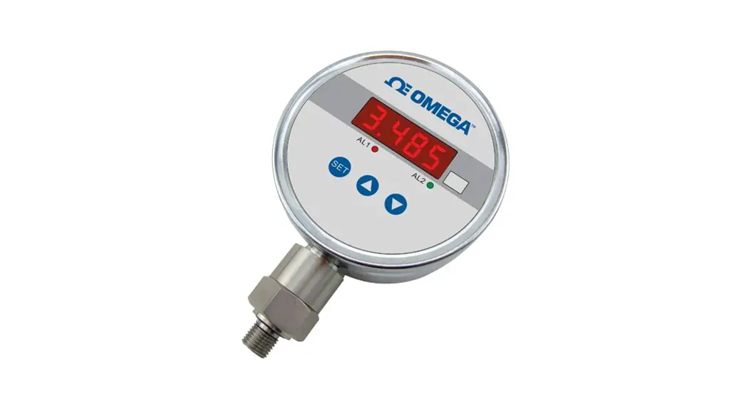 Omega Dpg110 Dc Loop Powered Digital Pressure Gauge Instruction Manual