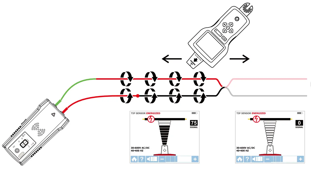 AMPROBE Advanced Wire Tracer AT-8000 --FIG20