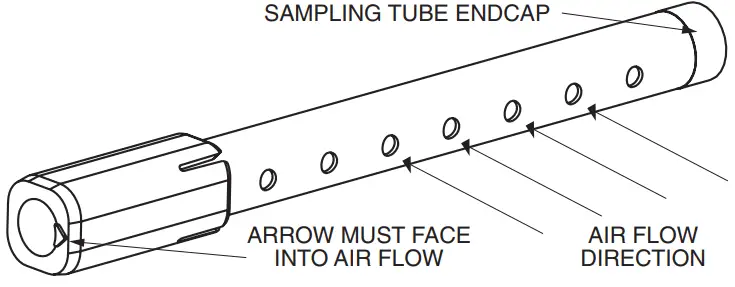 SAMPLING TUBE INSTALLATION